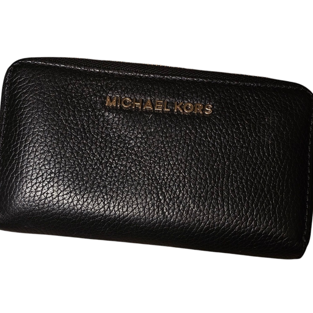 Michael Kors Black Leather Wallet